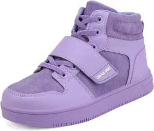 DREAM PAIRS Boys Girls High Top Sneaker LilLegends Skyhigh Basketball Shoes
