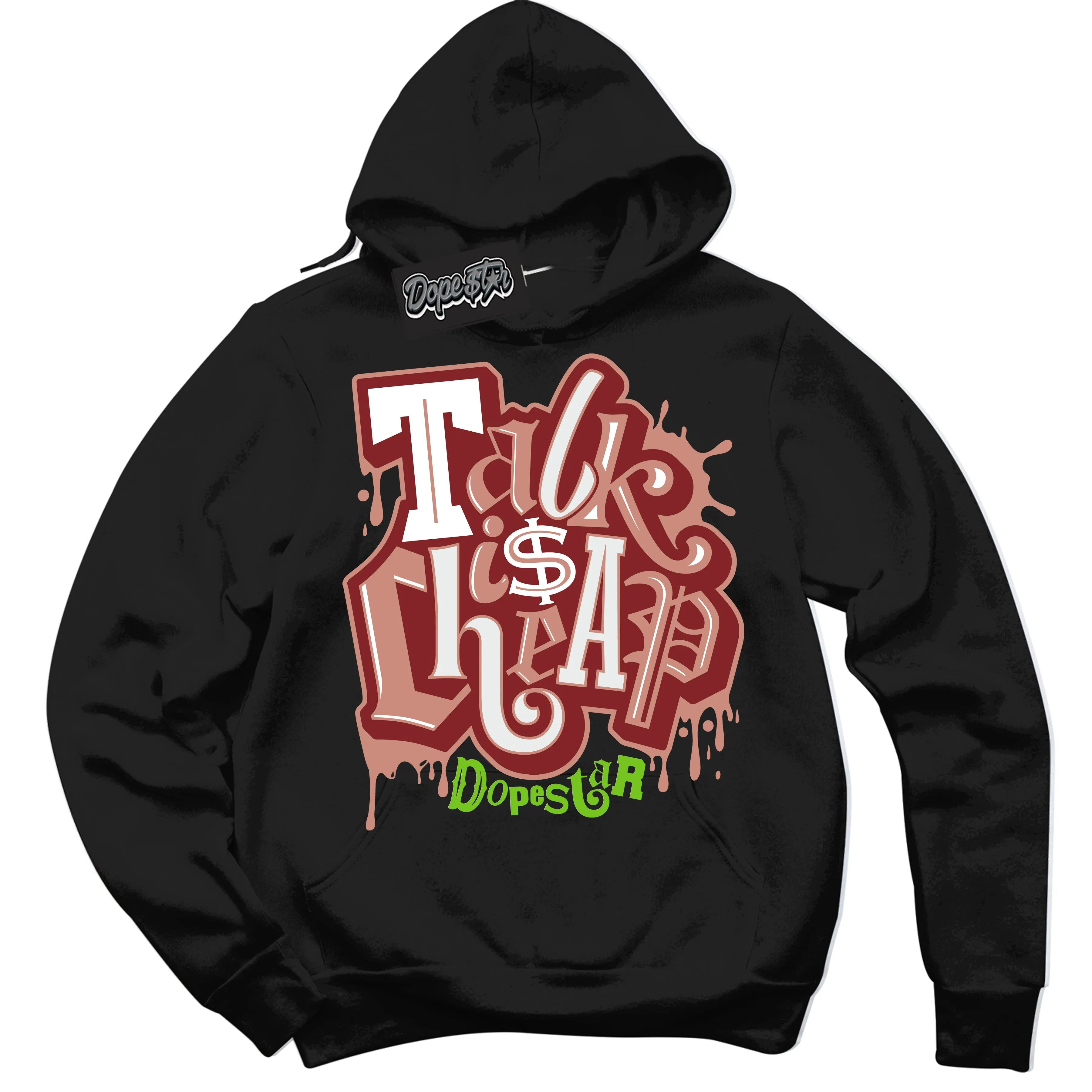 Dune Red 13s Sneaker Hoodie Talk Is Cheap Graphic