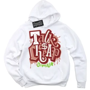 Dune Red 13s Sneaker Hoodie Talk Is Cheap Graphic