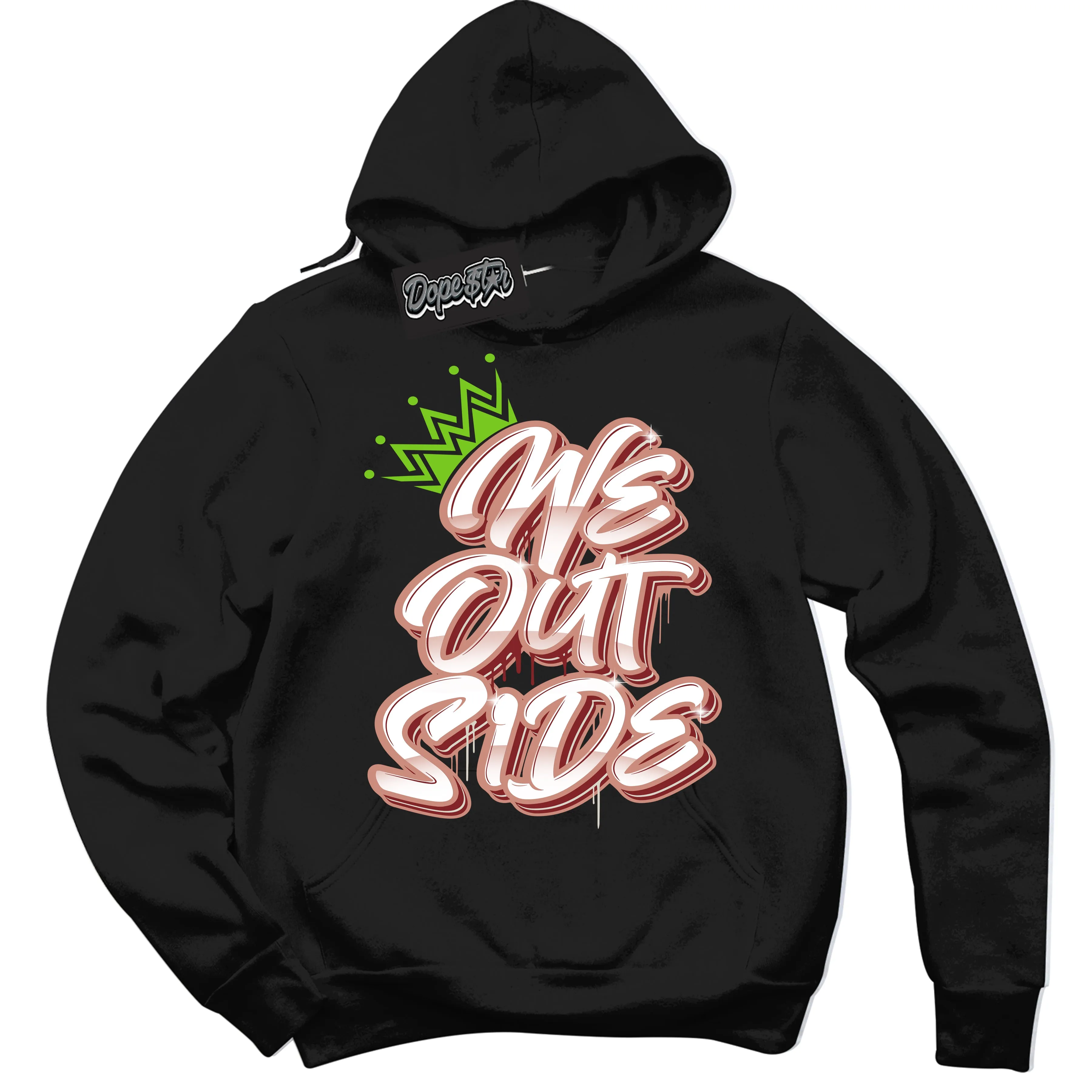 Dune Red 13s Sneaker Hoodie We Outside Graphic