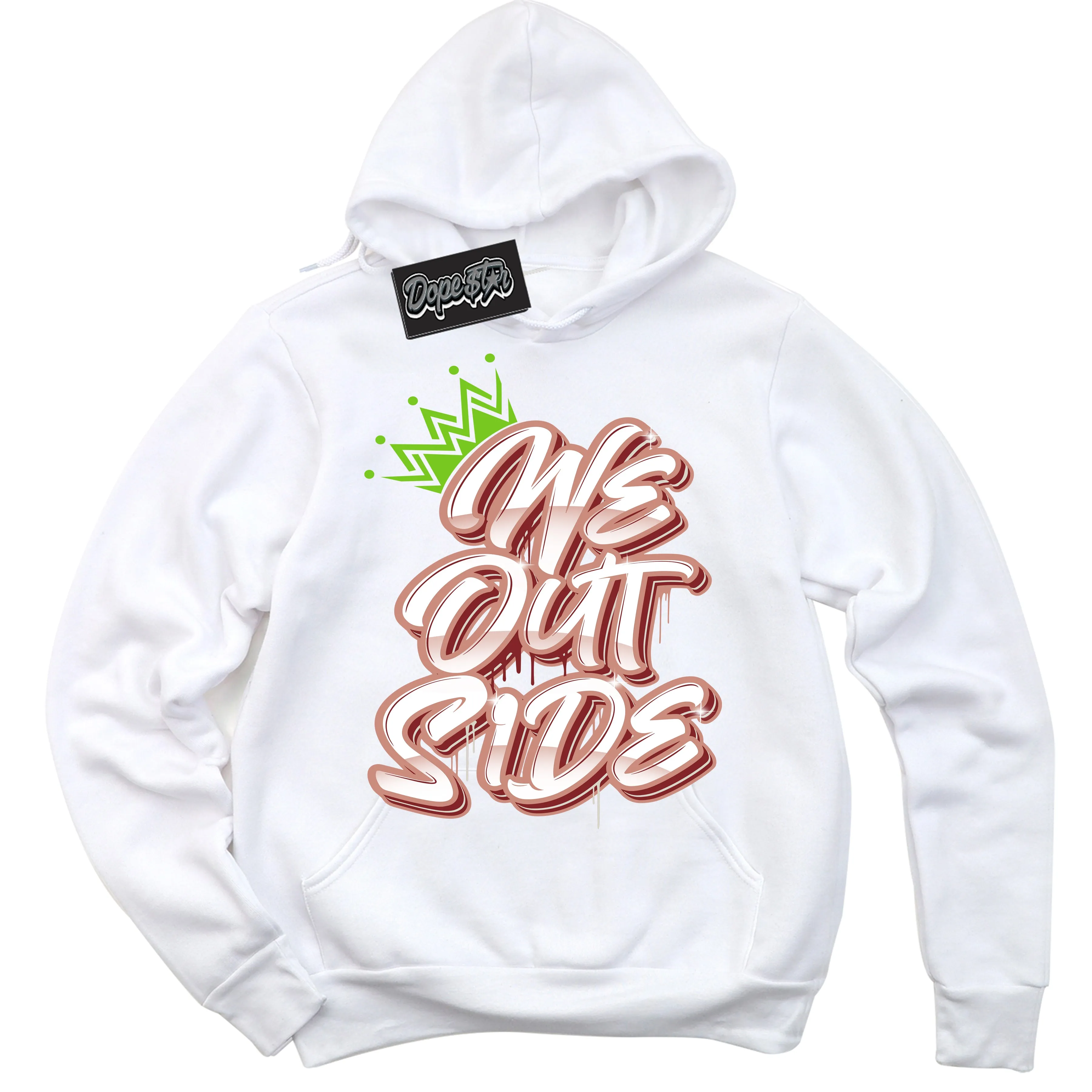 Dune Red 13s Sneaker Hoodie We Outside Graphic