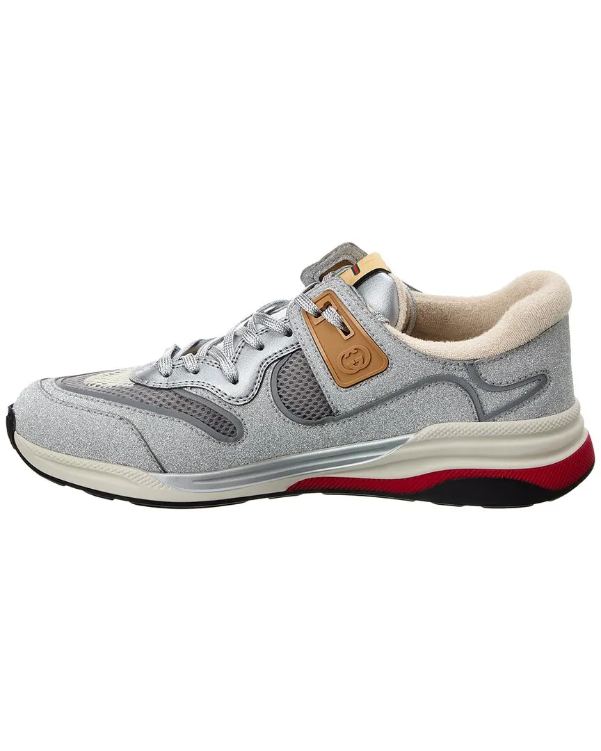 Durable Leather Sneaker Ultrapace Gucci Waterproof