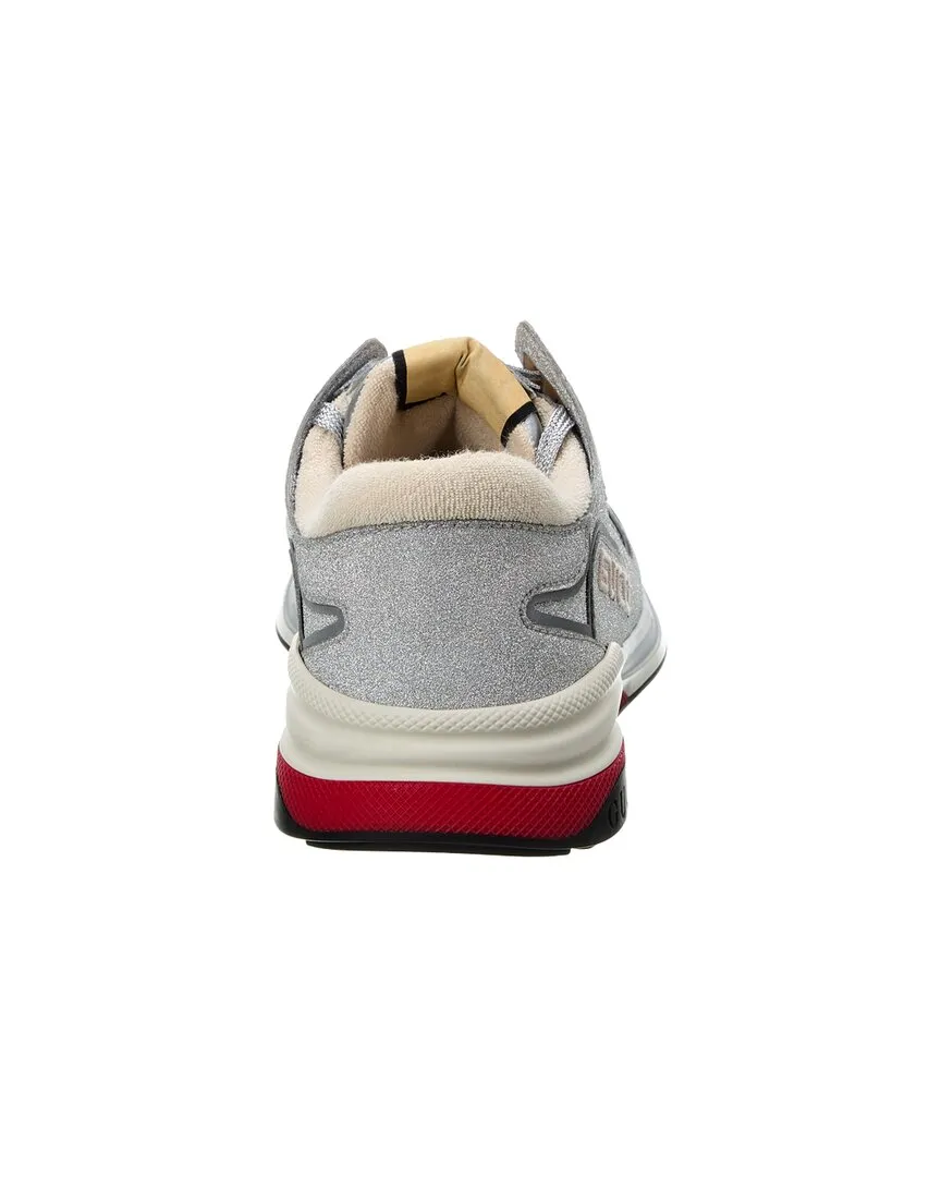 Durable Leather Sneaker Ultrapace Gucci Waterproof