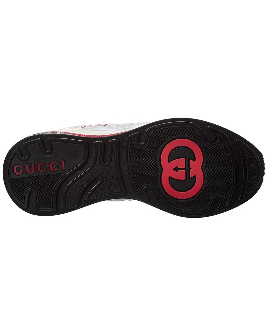 Durable Leather Sneaker Ultrapace Gucci Waterproof