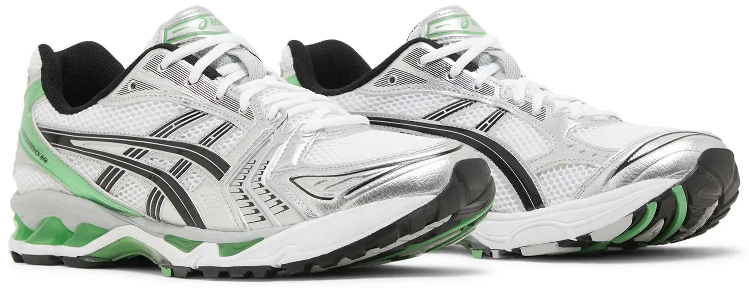 Durable Malachite Green Kayano Gel White 14 Asics Thanksgiving sale