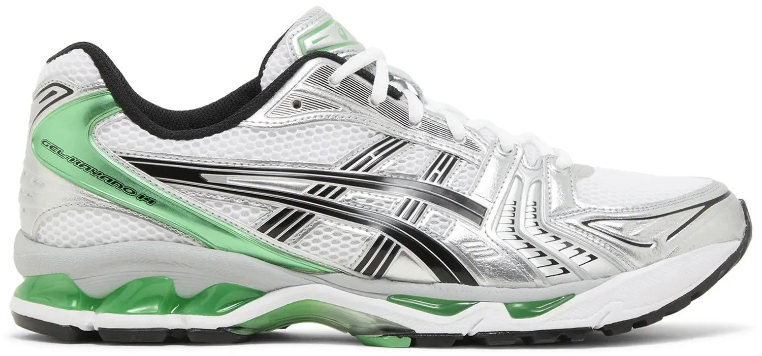 Durable Malachite Green Kayano Gel White 14 Asics Thanksgiving sale