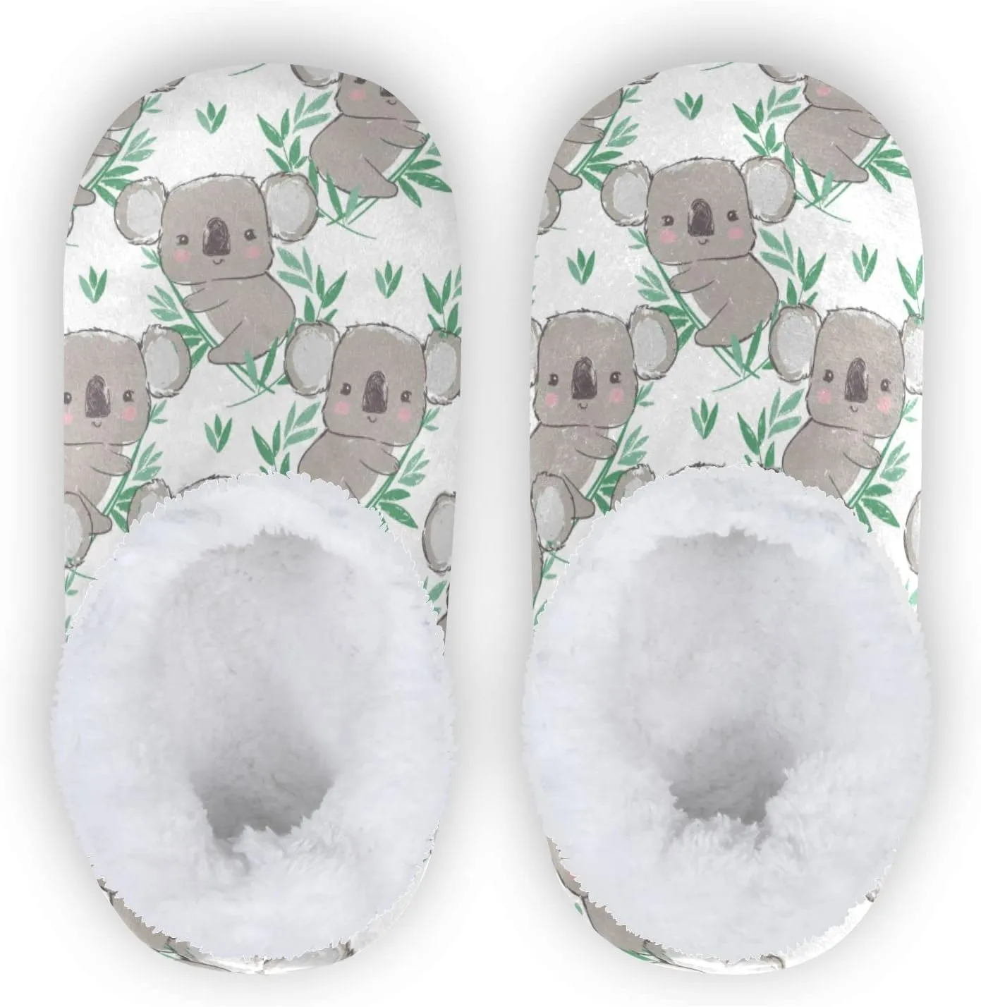 Dussdil Kid's Boy's Girl's Winter Slippers Spa Travel House Slipper Shoes Warm Soft Memory Foam Slipper Non Slip for Guest Home Living Room Bedroom Slippers