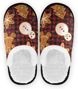 Dussdil Winter Spa Slippers Home House Slippers for Women Men Travel Slipper Soft Memory Foam Slipper Non Slip for Hotel Bedroom Shoes Slippers