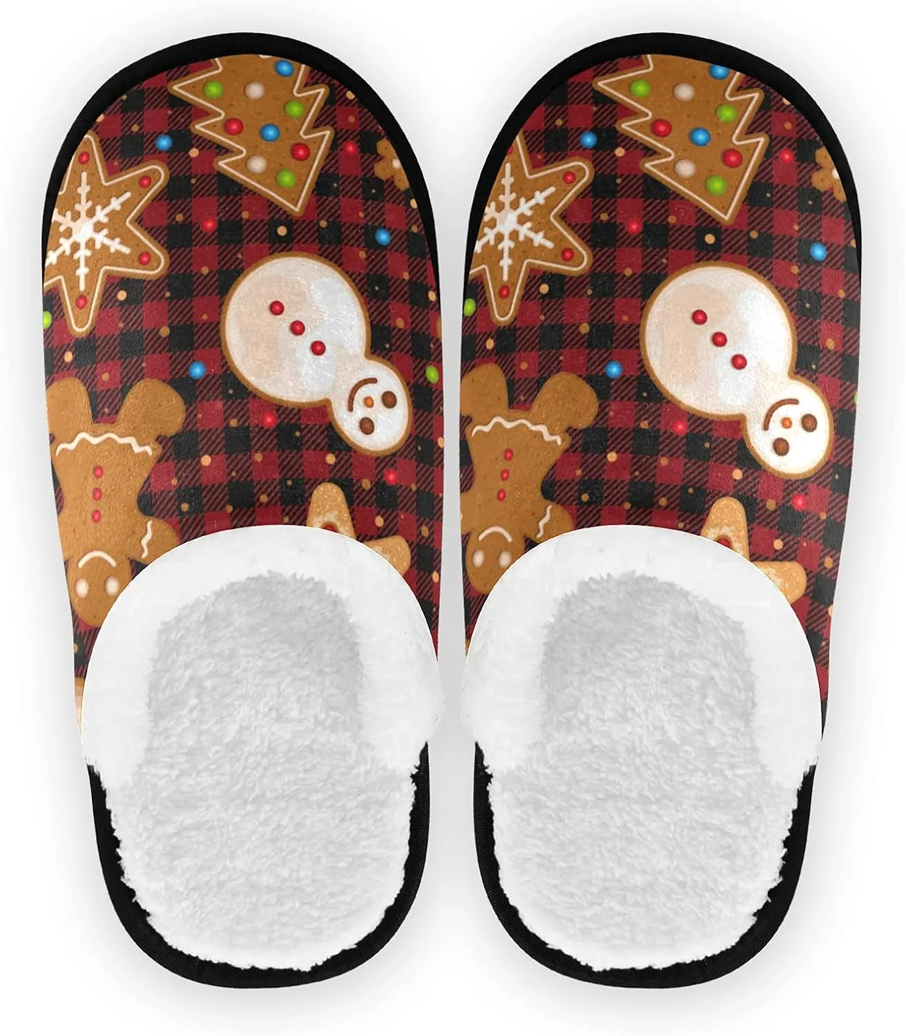 Dussdil Winter Spa Slippers Home House Slippers for Women Men Travel Slipper Soft Memory Foam Slipper Non Slip for Hotel Bedroom Shoes Slippers