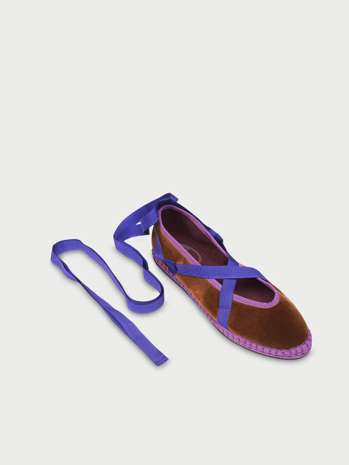 Eichiro Velvet Ribbon Brown