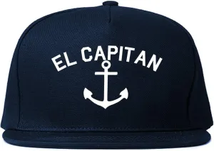 El Capitan Anchor Captain Mens Snapback Hat