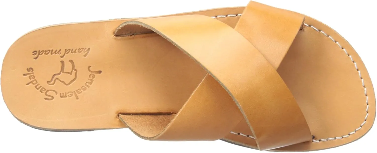 Elan - Leather Slide On Sandal - Men Sandals