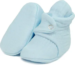Ella Bonna Baby Booties Organic Cotton Muslin Newborn Baby Slippers Baby Boy Booties, Infant Girl Booties, 6-12 months, 0-6 Months, 12-18 Months, 0-3 Months, 18-24 Months, Toddler Shoes