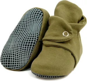 Ella Bonna Baby Booties Organic Cotton Muslin Newborn Baby Slippers Baby Boy Booties, Infant Girl Booties, 6-12 months, 0-6 Months, 12-18 Months, 0-3 Months, 18-24 Months, Toddler Shoes