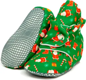 Ella Bonna Baby Booties Organic Cotton Muslin Newborn Baby Slippers Baby Boy Booties, Infant Girl Booties, 6-12 months, 0-6 Months, 12-18 Months, 0-3 Months, 18-24 Months, Toddler Shoes