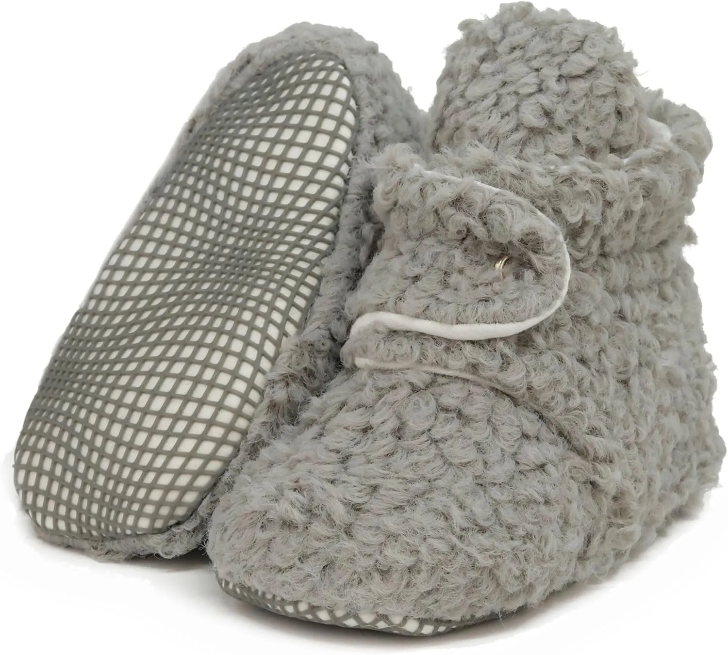 Ella Bonna Unisex Teddy Baby Booties Cotton Newborn Baby Socks Slipper Toddler Shoes, Infant Baby Girl Booties, Boy Socks