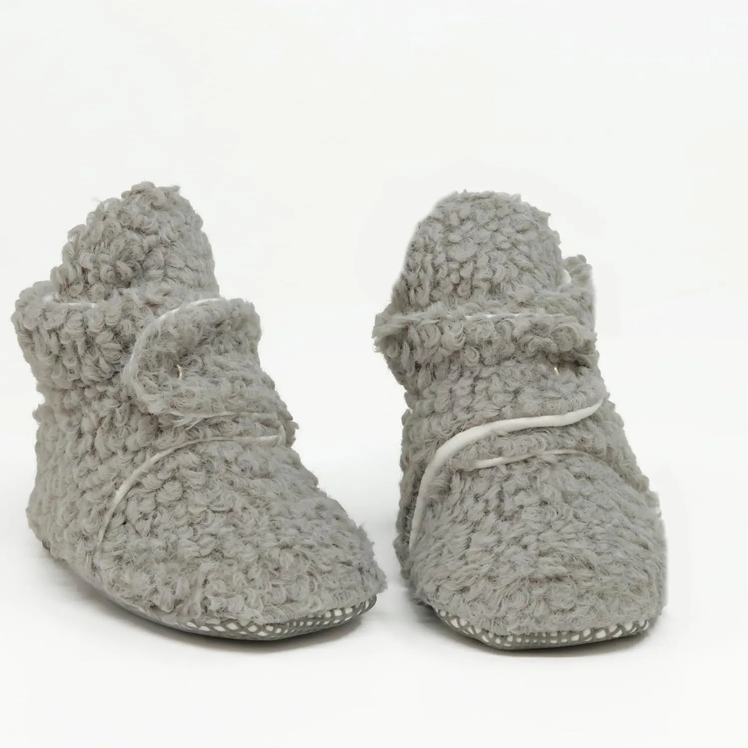 Ella Bonna Unisex Teddy Baby Booties Cotton Newborn Baby Socks Slipper Toddler Shoes, Infant Baby Girl Booties, Boy Socks