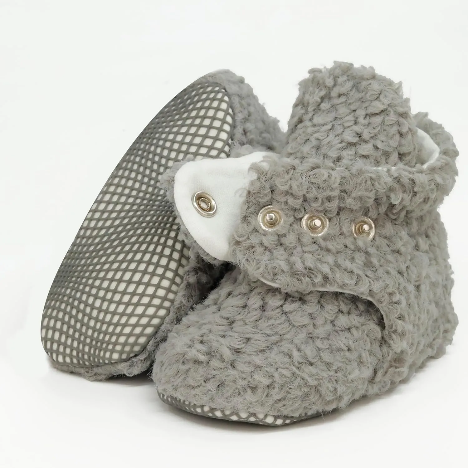 Ella Bonna Unisex Teddy Baby Booties Cotton Newborn Baby Socks Slipper Toddler Shoes, Infant Baby Girl Booties, Boy Socks