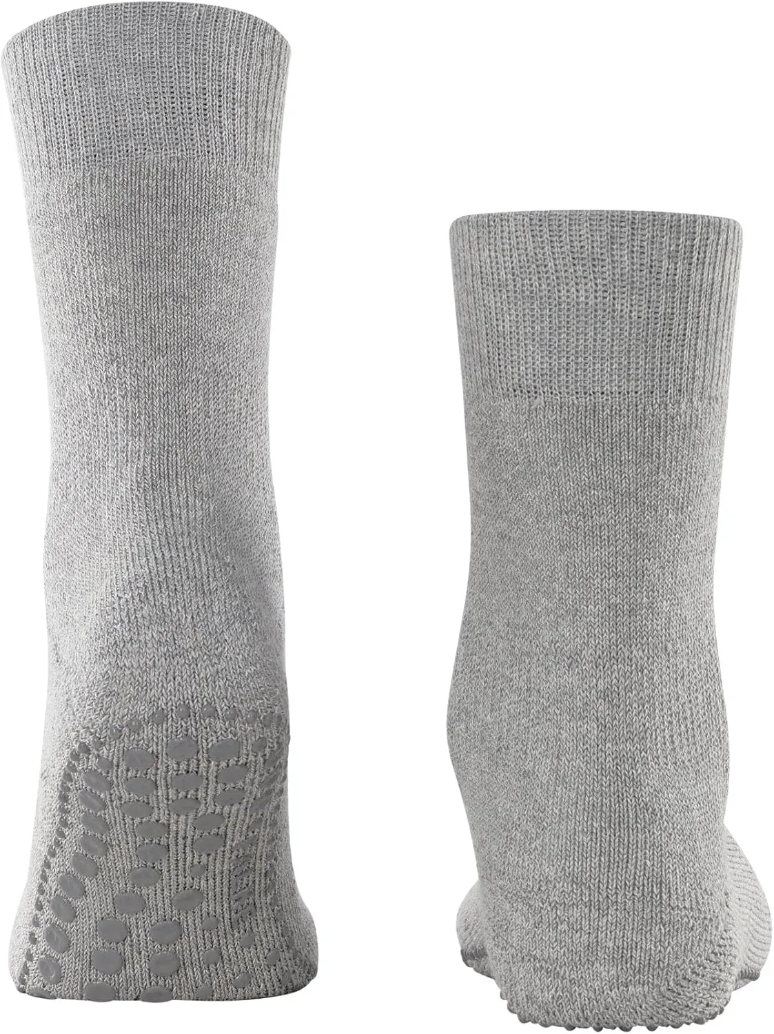 FALKE Men's Homepads Slipper Socks, Wool Cotton, Sole Grips, 1 Pair