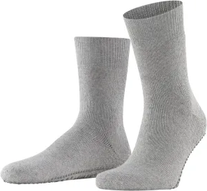 FALKE Men's Homepads Slipper Socks, Wool Cotton, Sole Grips, 1 Pair