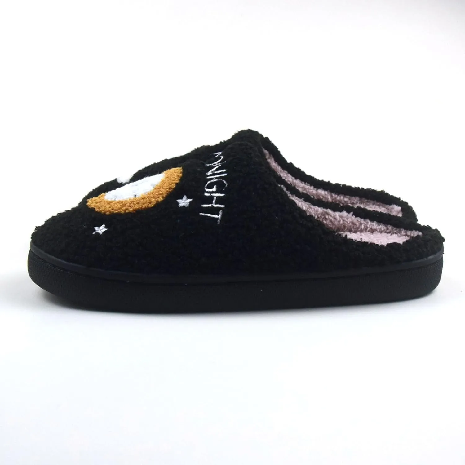 FAYUEKEY Slippers for Women House Indoor Meet Me at Midnight Fuzzy Bedroom Shoes