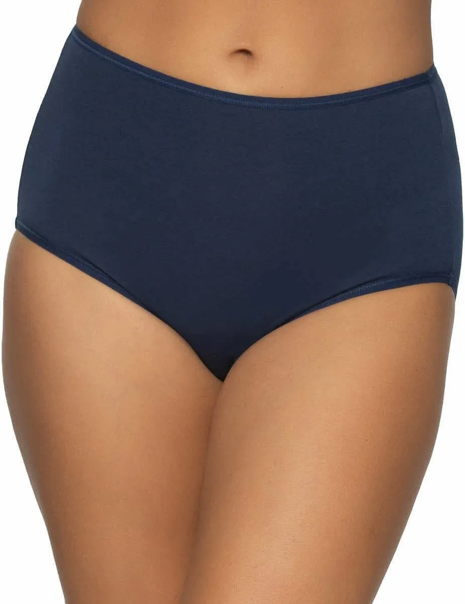 Felina Womens 8 Pack Cotton Modal Stretch Hi-Cut Brief