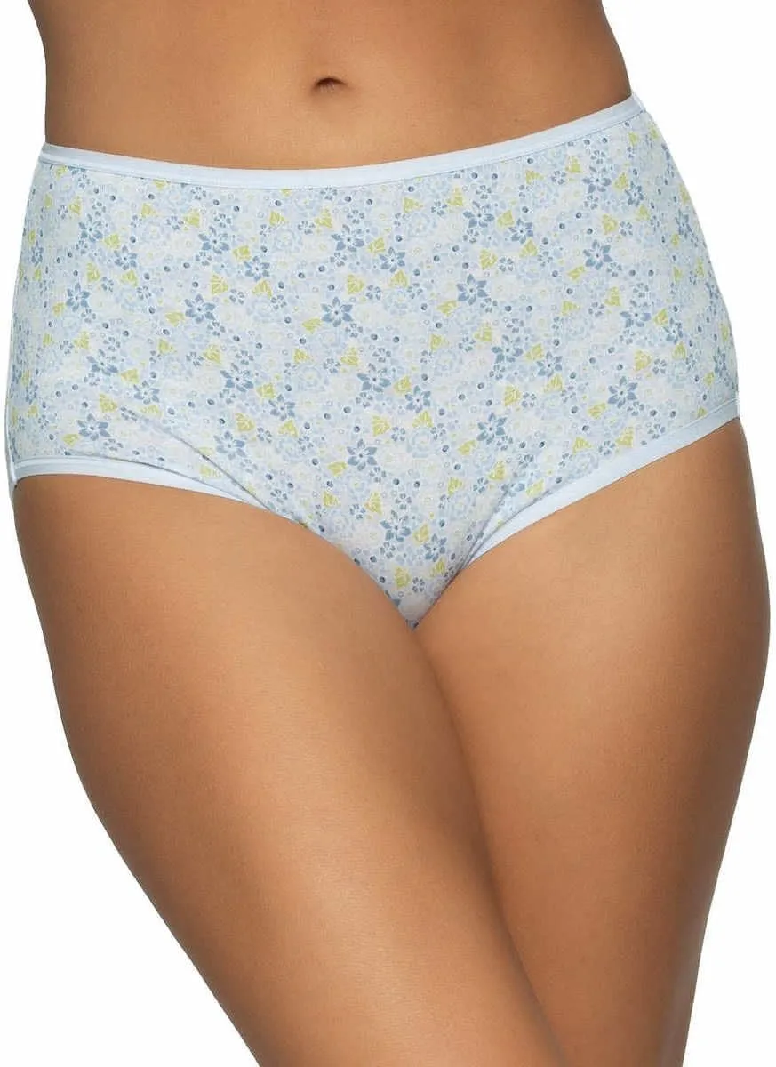 Felina Womens 8 Pack Cotton Modal Stretch Hi-Cut Brief