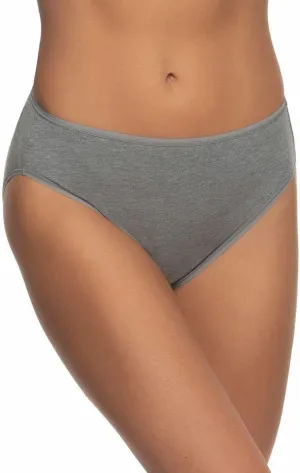 Felina Womens 8 Pack Cotton Modal Stretch Hi-Cut Brief