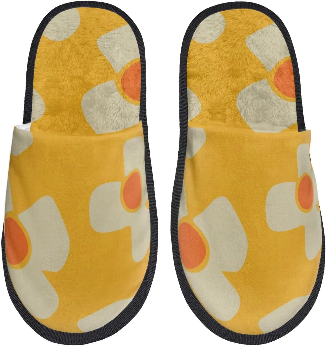 Fern (1) Unisex Slip On House Slippers Closed Toe Indoor Home Slipper For Men Women Comfy Cozy Soft Non-Slip Bedroom Slippers Houseshoes