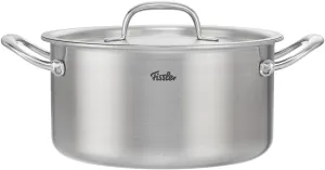 Fissler M5 Pro-Ply 5-ply Stainless Steel Stockpot, 6 Quart, with Metal Lid