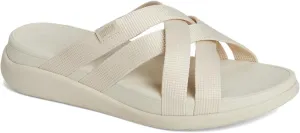FitFlop Women's F-Mode Go Webbing Flatform Strappy Slides Wedge Sandal