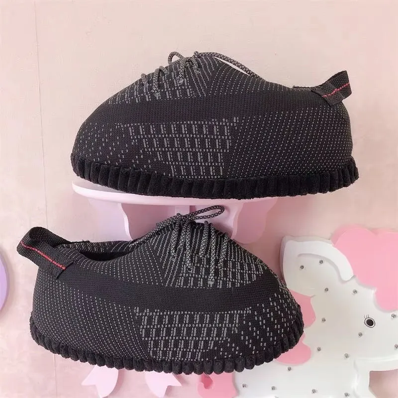 Fits Most Eu 36-43 Winter Indoor Cotton Shoes Woman Warmth Home Slippers