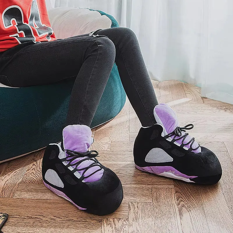 Fits Most Eu 36-43 Winter Indoor Cotton Shoes Woman Warmth Home Slippers