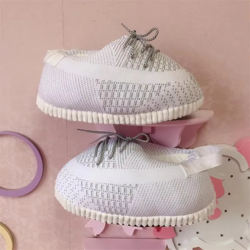 Fits Most Eu 36-43 Winter Indoor Cotton Shoes Woman Warmth Home Slippers