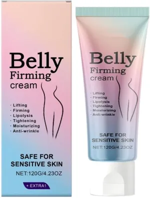 Flat Abdomen Firming Cream-moisturizing, Firming Abdomen, Thighs and Buttocks, Body Lotion for Women and Men. Safe Choice, No Irritating Ingredients Added.(1Count (Pack of 1))