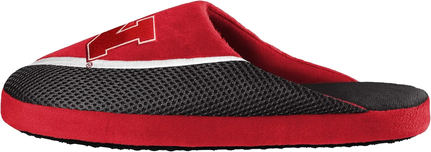 FOCO Men's NCAA 2022 Big Logo Color Edge Slipper