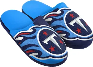 FOCO Tennessee Titans Split Color Slide Slipper Small