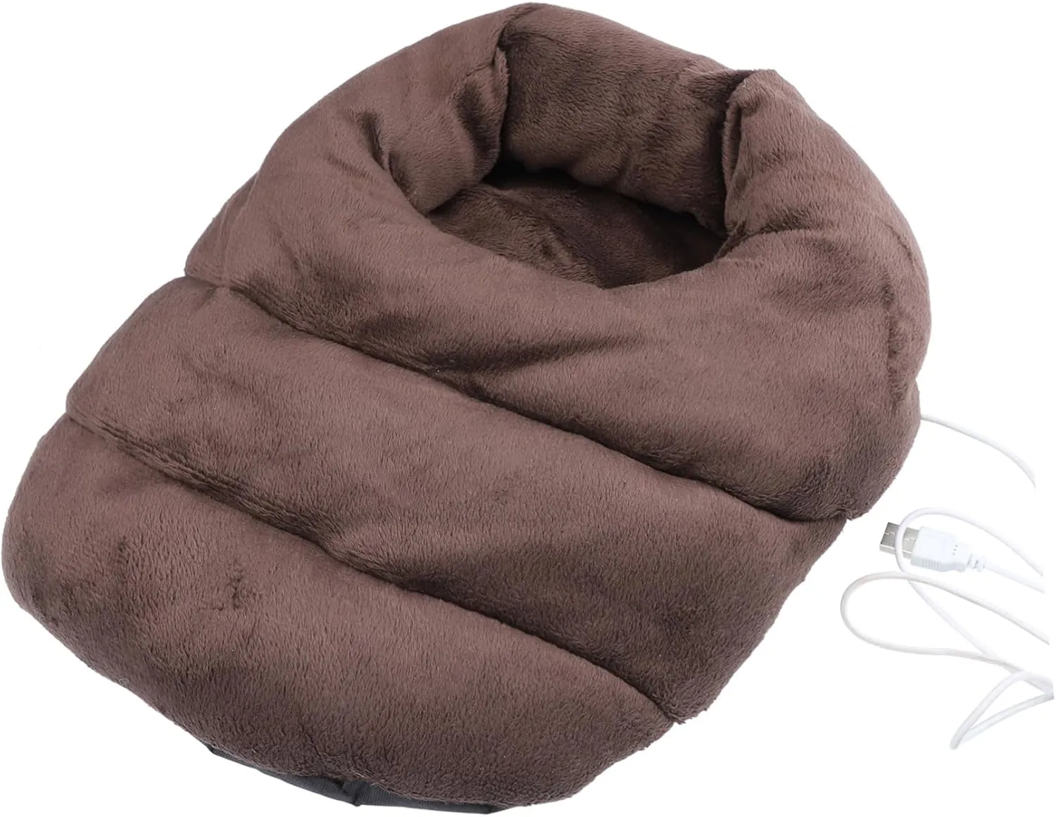 Foot Warmer for Office Home Rapid Heat Compact Design Washable Non-slip Electric Heating Shoes