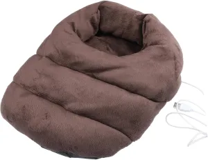 Foot Warmer for Office Home Rapid Heat Compact Design Washable Non-slip Electric Heating Shoes