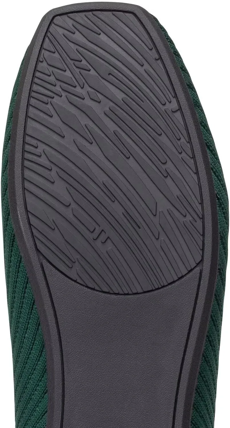 Frank Mully Women's Flats Square Toe Flats Comfortable Slip on Washable Ballet Flats Shoes for Women Dressy Work