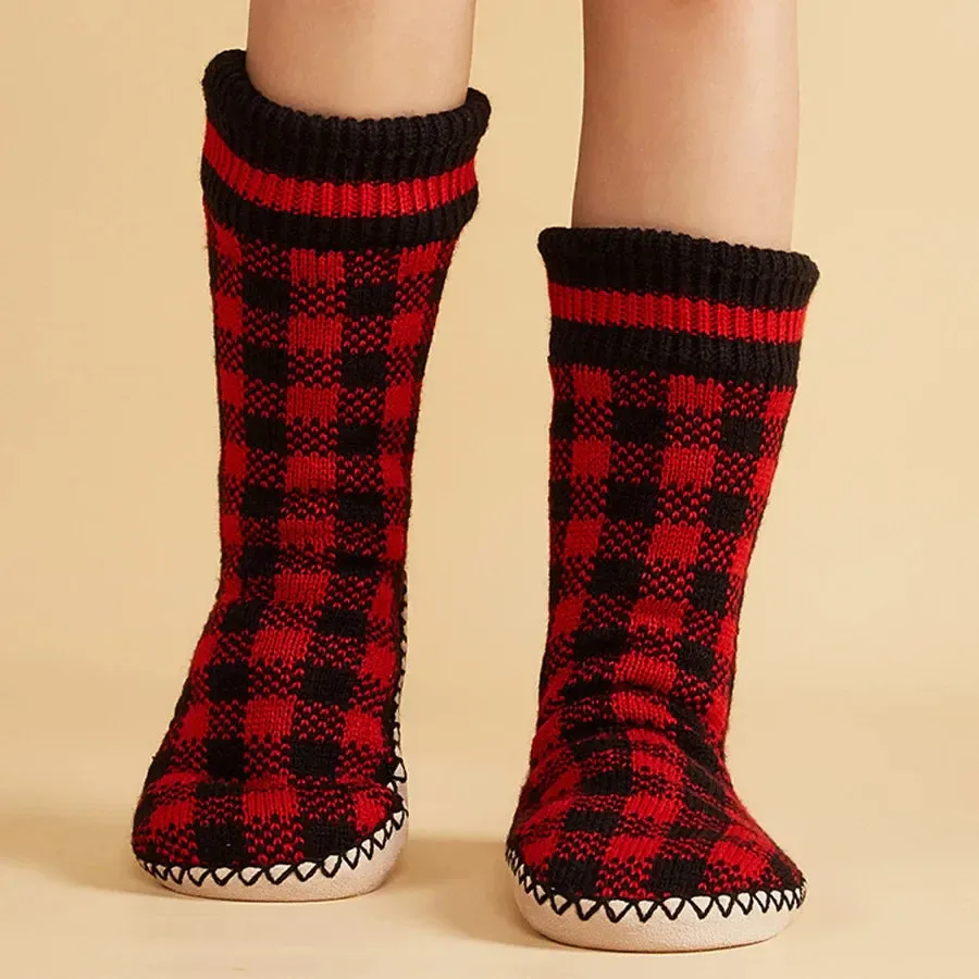 Furry Warm Thicken Floor Indoor Socks Slipper