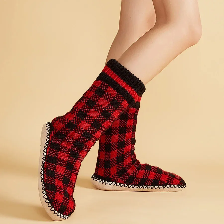 Furry Warm Thicken Floor Indoor Socks Slipper