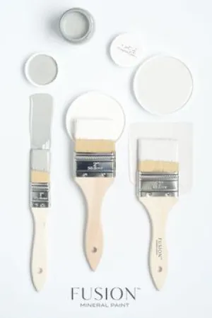 Fusion synthetic flat chip brush 2"