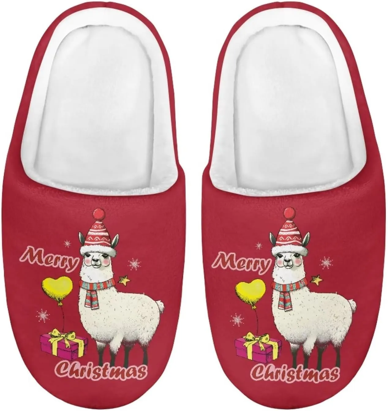 Fuzzy Slippers for Boys Girls Non-slip House Slipper Winter Bedroom Shoes for Little Kids