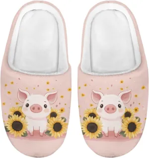 Fuzzy Slippers for Boys Girls Non-slip House Slipper Winter Home Shoes