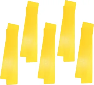 Garneck 10Pcs Tennis Court Markers Bright Colored Football Training Signs for and Training Courses Smooth Edges for Use for and Players