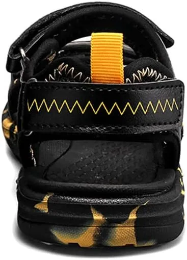 GEXECEUSS Kids Sports Sandals Outdoor Athletic Casual Walking Sandals Boys Girls Beach Sandal Summer Water Shoes for Little Kid/Big Kid