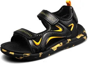 GEXECEUSS Kids Sports Sandals Outdoor Athletic Casual Walking Sandals Boys Girls Beach Sandal Summer Water Shoes for Little Kid/Big Kid