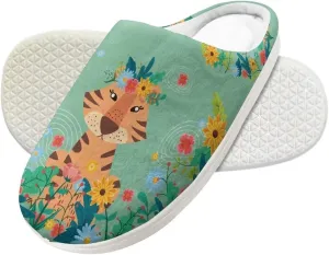 Girls Boys House Slippers US 9-US 14.9 Warm Plush Slippers House Bedroom Shoes Cozy Kids Shoes