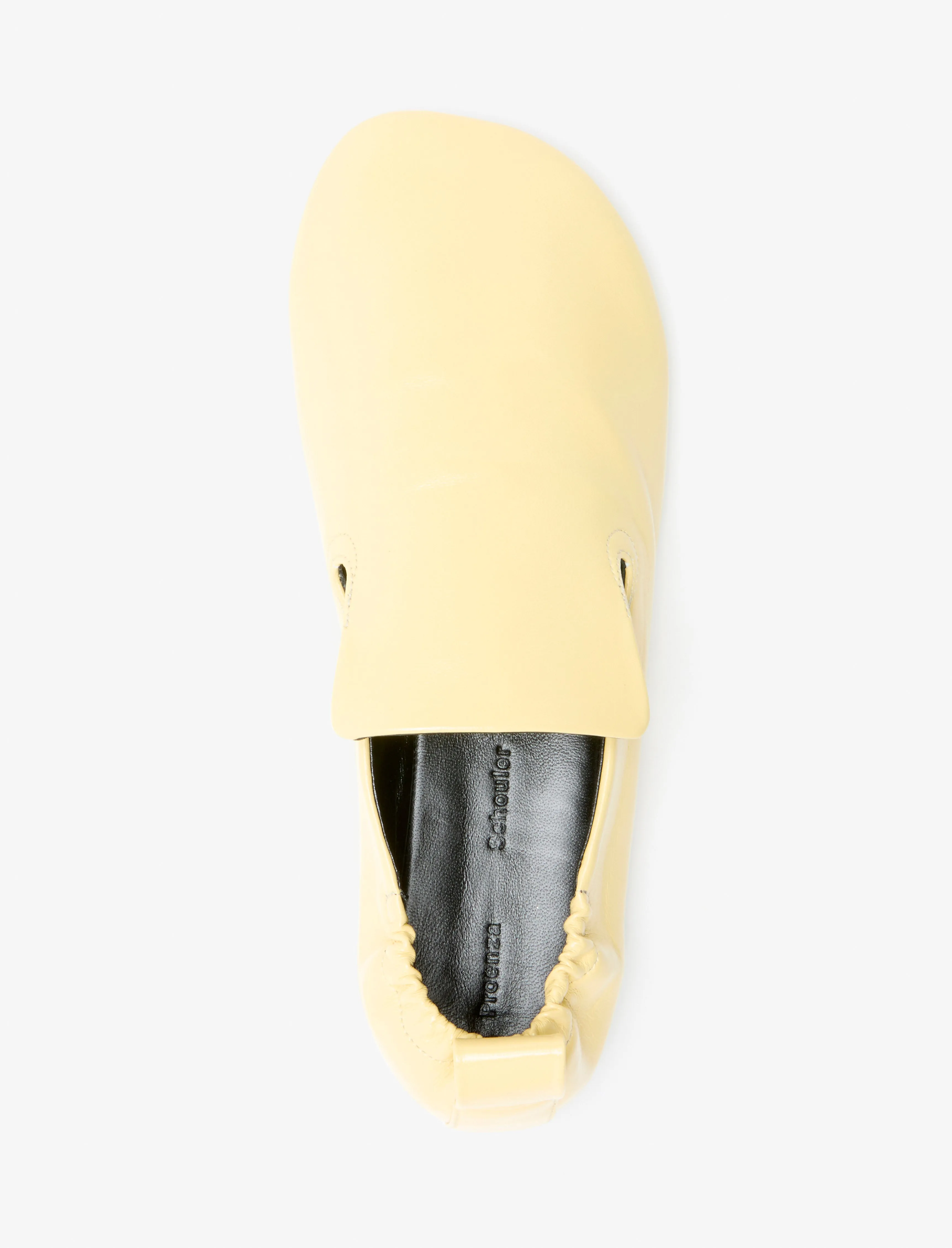 Glove Ruched Loafers in Slick Nappa